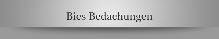 Bies Bedachungen